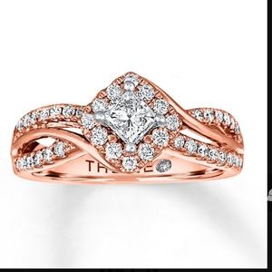 COPY - Leo diamond- wedding set